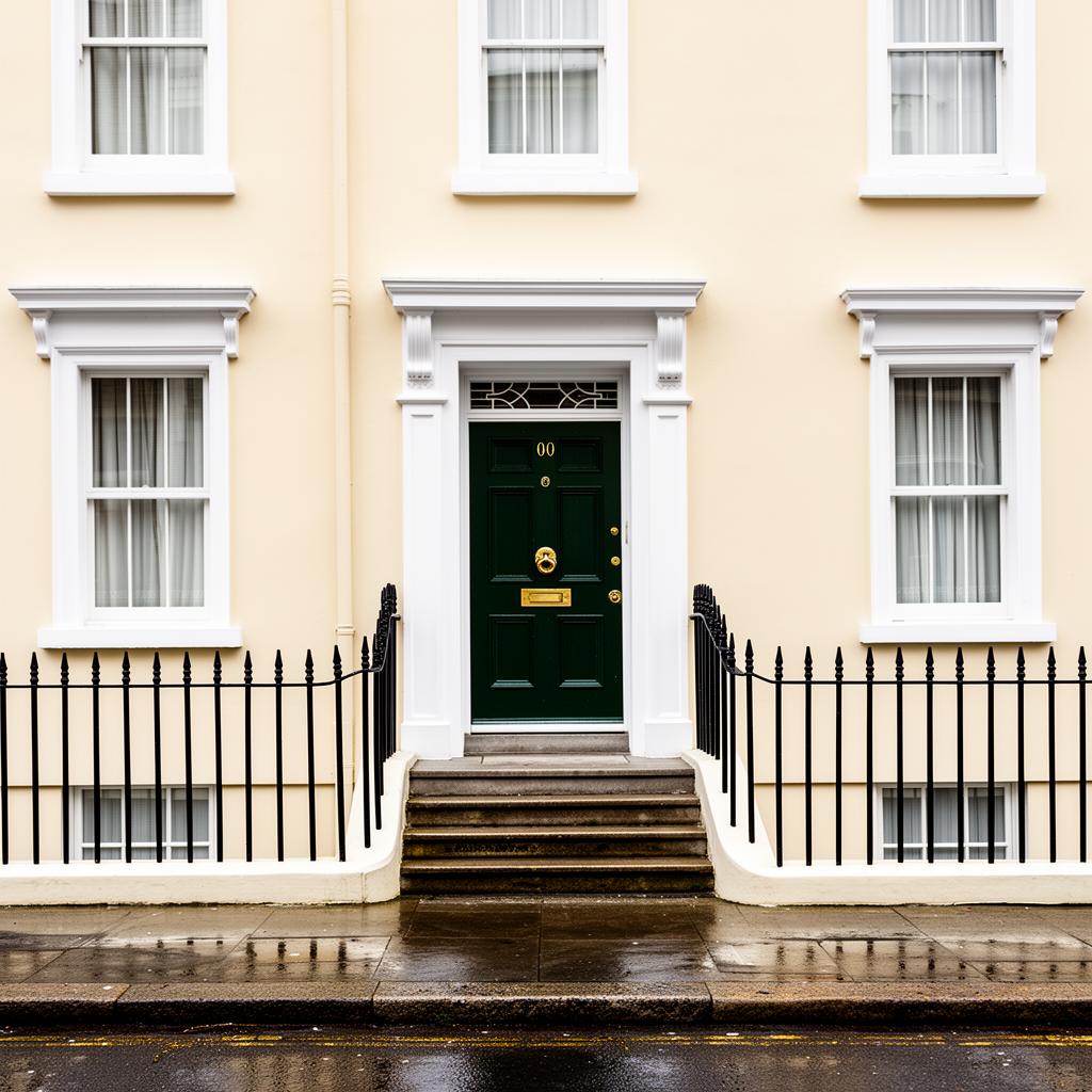 Exterior painting finished by O'Farrell Property Services