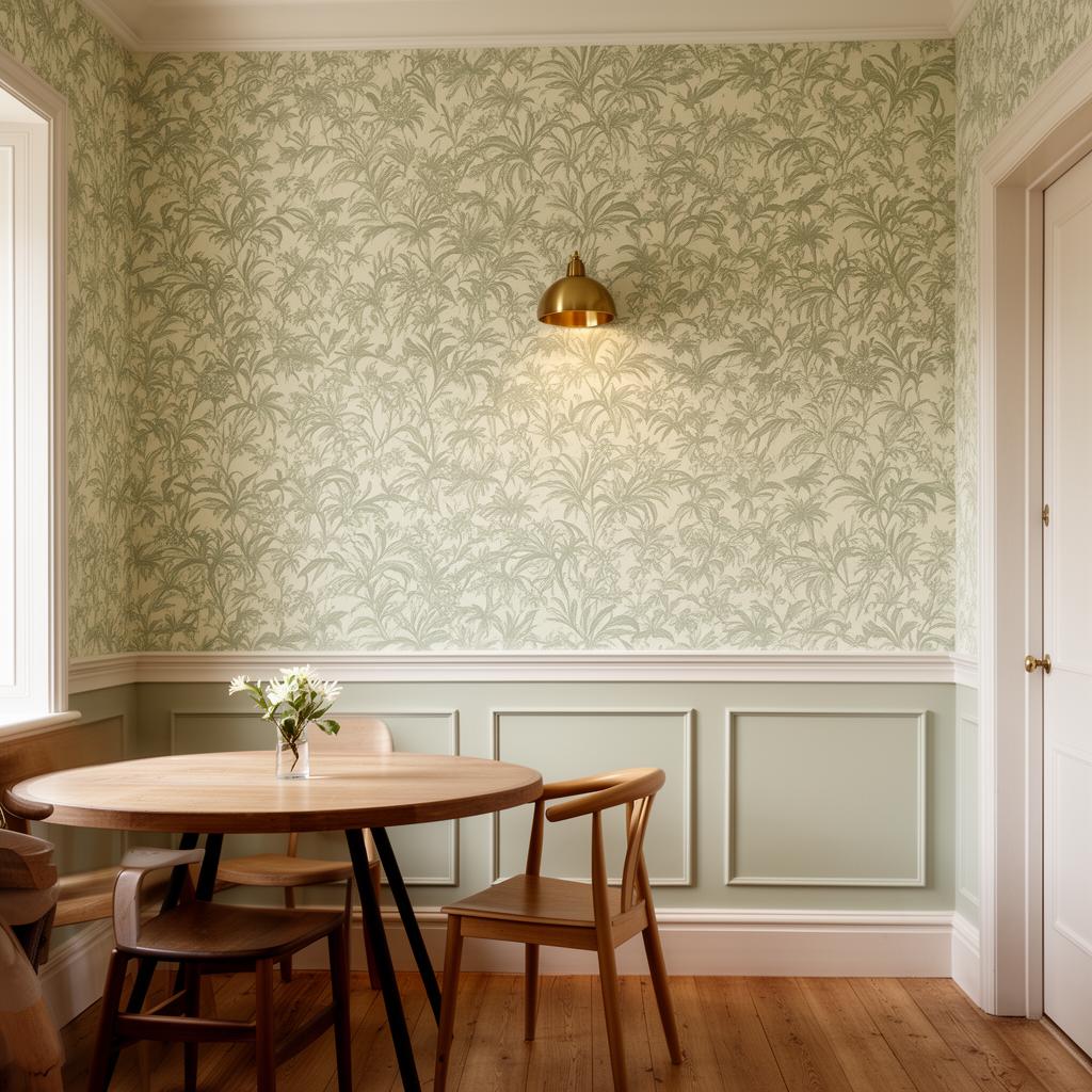 Wallpapering & feature walls finished by O'Farrell Property Services